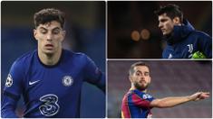 Tahun 2020 telah berlalu, sepanjang tahun 2020 banyak terjadi hal menarik dalam dunia sepak bola selain kompetisi yang terhenti akibat pandemi COVID-19. Salah satunya adalah bursa transfer pemain. Berikut 6 pemain termahal di sepanjang bursa transfer tahun 2020. (kolase foto AFP)