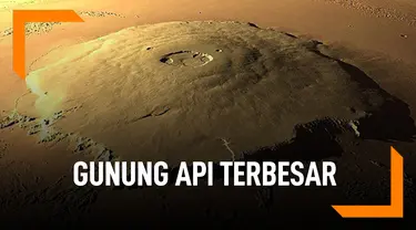 Olympus Mons, Gunung Api Terbesar di Tata Surya