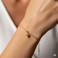 Model Gelang Terbaru 2025 Rantai Emas untuk Tangan Kurus. Foto: Gemini