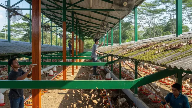 Cara Membuat Kandang Ayam agar Tidak Cepat Rusak dan Lapuk