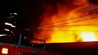 Pasar tradisional di Tasikmalaya, ludes terbakar.