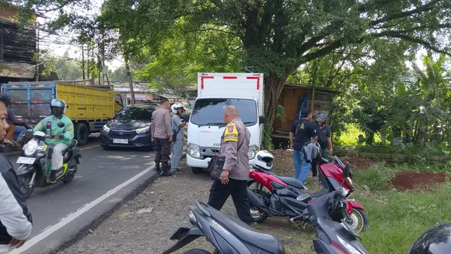 Truk mogok di Depok ternyata hasil curian