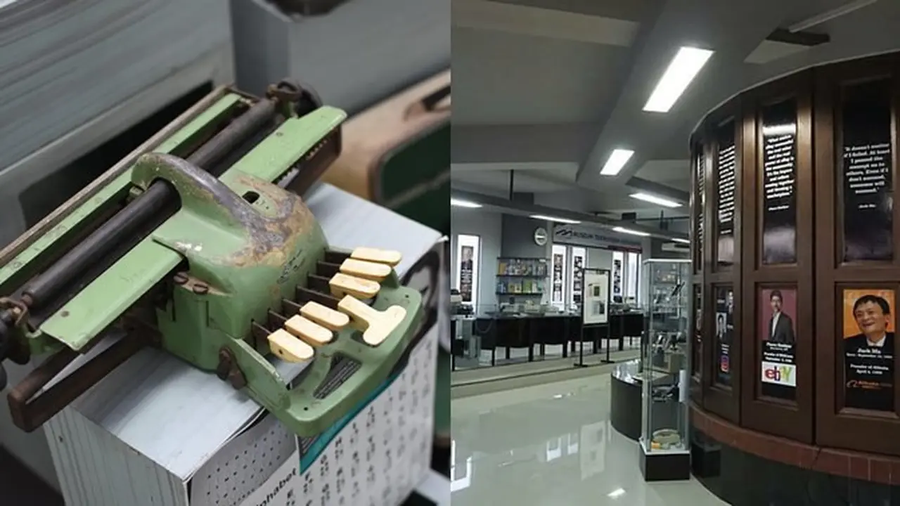 6 Potret Museum Teknologi Informasi Surabaya, Serasa Menjelajahi Waktu