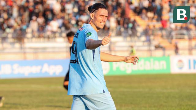 Jonny Campbell - Persela Lamongan Vs Persijap Jepara di Liga 2 2023/2024