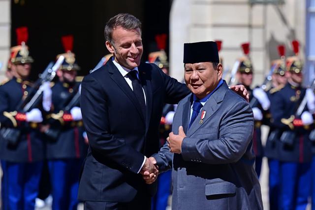 Hubungan Erat Prabowo dan Macron