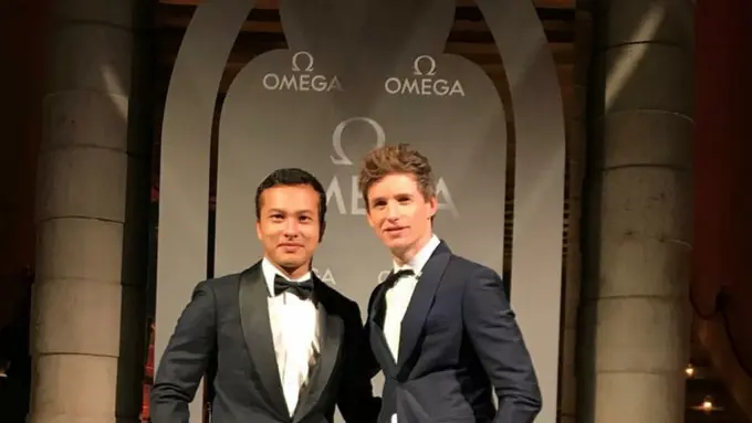 [Bintang] Nicholas Saputra-Eddie Redmayne