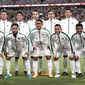 Timnas Indonesia U-23 saat uji coba kontra Singapura. (Dok. PSSI)