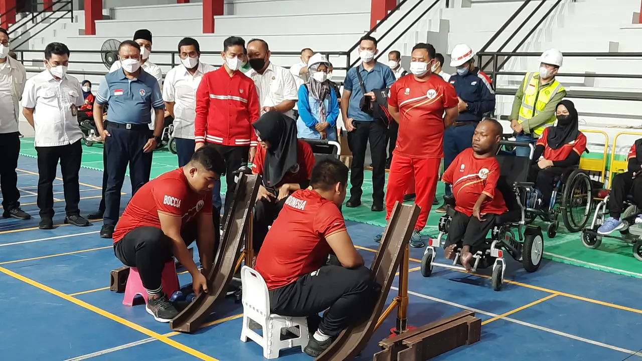 Menpora dan Gibran Tinjau Venue ASEAN Para Games