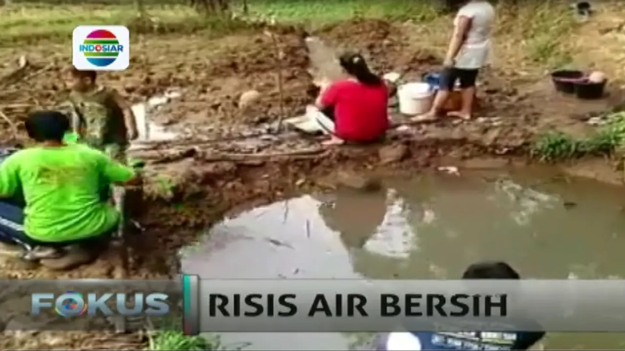 Dilanda Kekeringan, Warga Banyumas Konsumsi Air Keruh