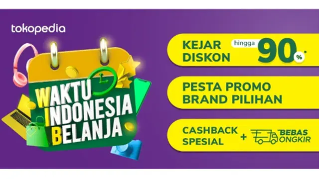 Waktu Indonesia Belanja Tokopedia.