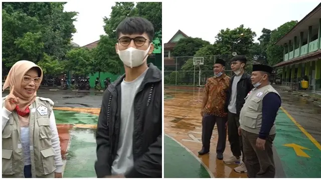 6 Momen Dimas Ahmad Kunjungi Sekolahnya, Isi Workshop dan Bayar Sisa Tunggakan