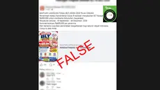 Cek Fakta: Tidak Benar Link Pendaftaran BLT Kesra Rp 600.000 Via Telegram