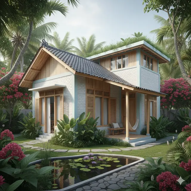 7 Desain Rumah Mungil Tetap Adem Tanpa AC, Ini Rahasianya