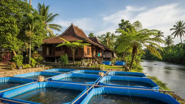 9 Ide Pekarangan Produktif untuk Rumah yang Berada Dekat Sungai, Sumber Pangan Mandiri