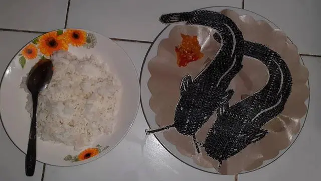6 Potret Makan Nasi Tanpa Lauk, Sering Dialami Anak Kos