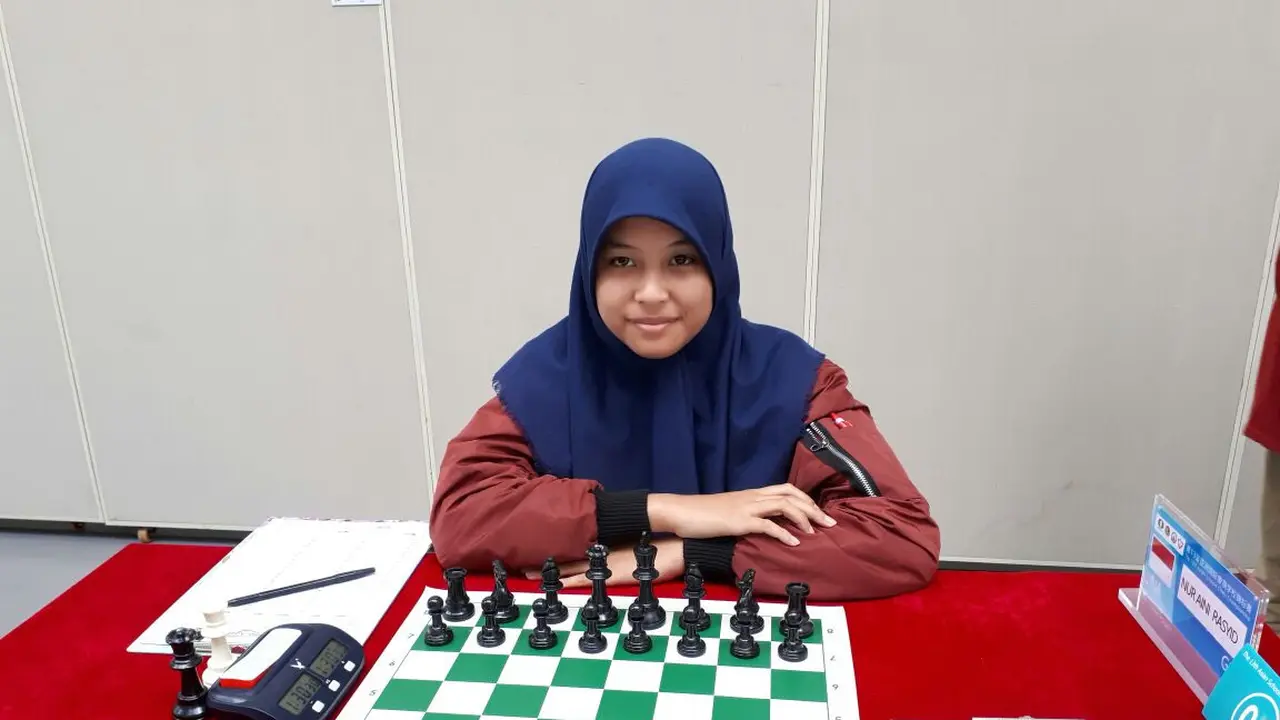 Pecatur putri Sumatera Selatan, Nuraini Rasyid (Liputan6.com / Indra Pratesta)