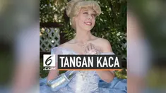 Seorang wanita bernama Mandy Pursley berpenampilan mirip karakter Cinderella. Namun, Cinderella yang satu ini berbeda dari biasanya. Ia tak mengenakan sepatu kaca, melainkan bertangan kaca. Begini kisahnya..