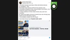 Cek Fakta: Tidak Benar Link Pendaftaran Program Magang Nasional 2026