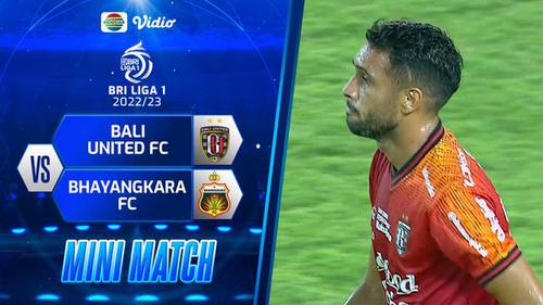 VIDEO: Highlights Tiga Gol Bali United ke Gawang Bhayangkara FC di BRI Liga 1