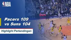 Domantas Sabonis dan Doug McDermott keduanya mencetak 21 poin dari bangku cadangan ketika Indiana Pacers mengambil Phoenix Suns di jalan, 109-104.