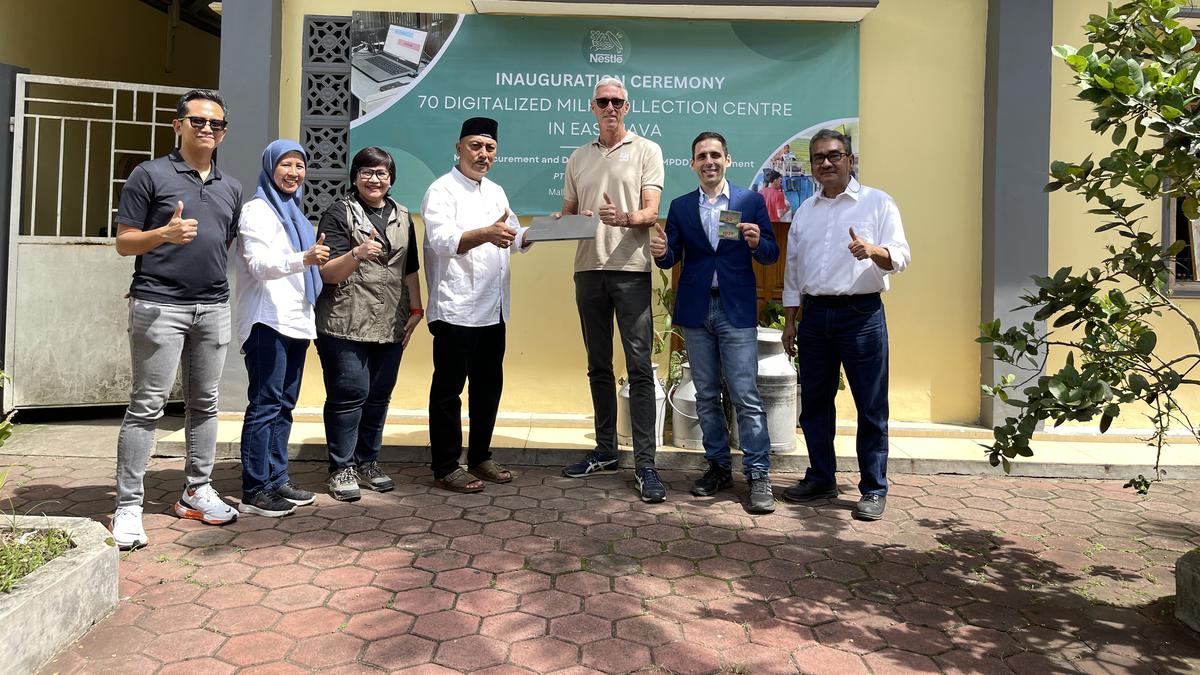 Nestlé Indonesia Bangun Fasilitas Digital di 70 Pos Penampungan untuk Transparansi Rantai Pasok Susu
