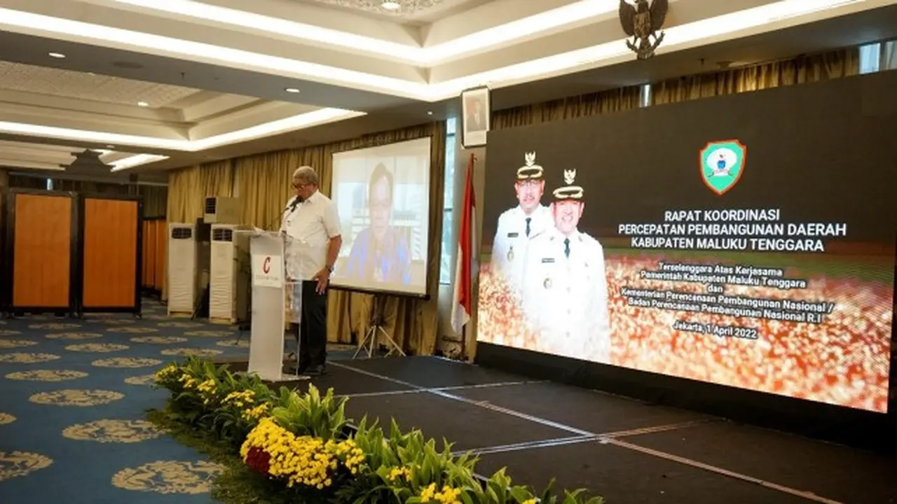 Pemkab Malra bersama Bappenas menggelar Rapat Koordinasi guna percepatan pembangunan di Maluku Tenggara Provinsi Maluku.