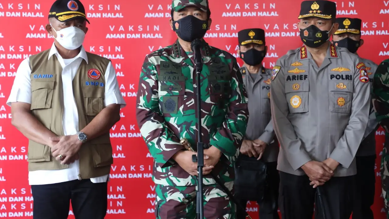Panglima TNI Marsekal Hadi Tjahjanto