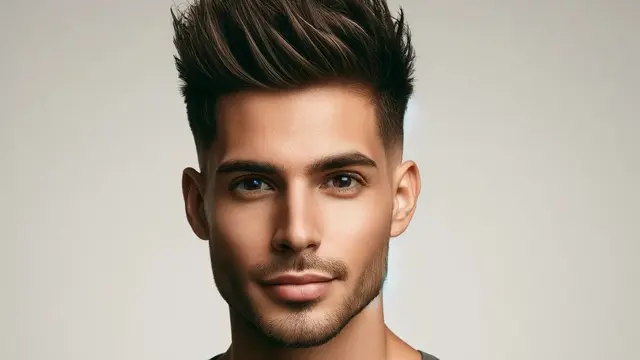 Model Rambut Burst Fade