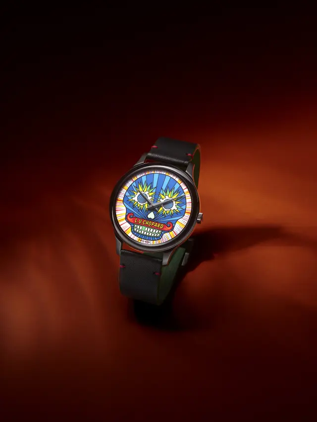 L.U.C Skull One Calavera Pop Art