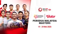 Live Streaming BWF Perodua Malaysia Masters 2026 di Vidio, Ini Jadwalnya!