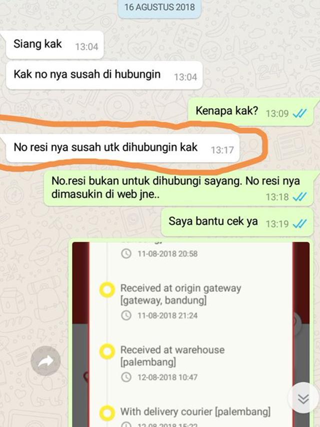 6 Chat Bocah Order di Online Shop Ini Polos Banget, Melatih Kesabaran