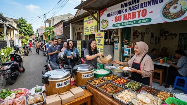 Ide Jualan Makanan Rumahan yang Laris Setiap Hari/AI Generated