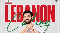 Bek Borneo FC, Mohammad Al-Husseini, memperkuat Timnas Lebanon. (Doc Borneo FC)