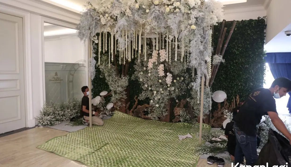 Tempat Pengajian dan Siraman Lesti dan Rizky Billar (KapanLagi.com/Bayu Herdianto)