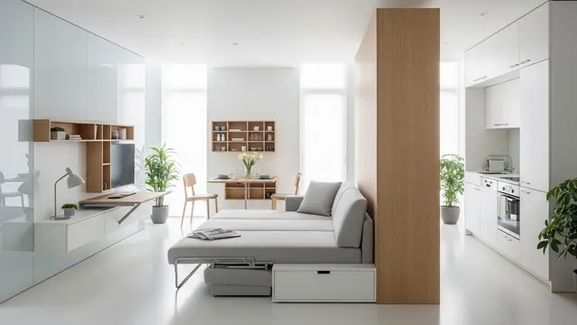 Model Rumah Type 36 Konsep Open Space/Ilustrasi Gemini AI