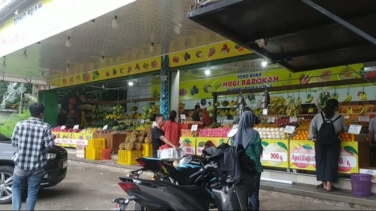 Toko Buah Lokasi Video Viral Diduga Oknum TNI Pukuli Warga di Depok