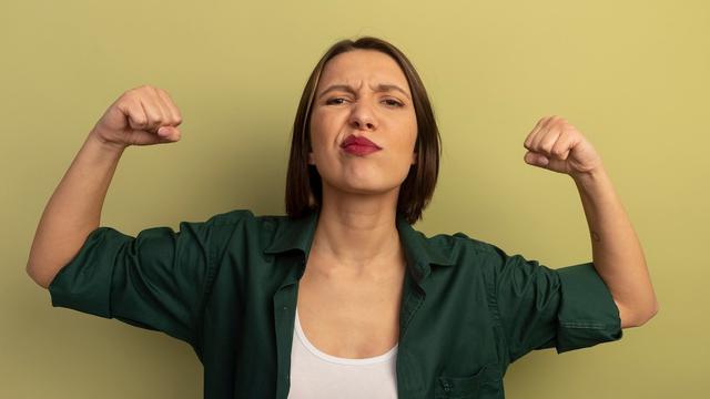 Ilustrasi bermental kuat