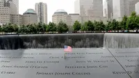Nama 2.983 korban dalam tragedi 9/11 atau 11 11 September di Amerika Serikat. (New York Daily)