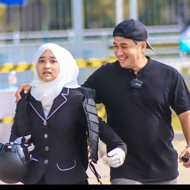 Irfan Hakim dan putrinya Aisha Keem (Foto: Instagram/@irfanhakim75)