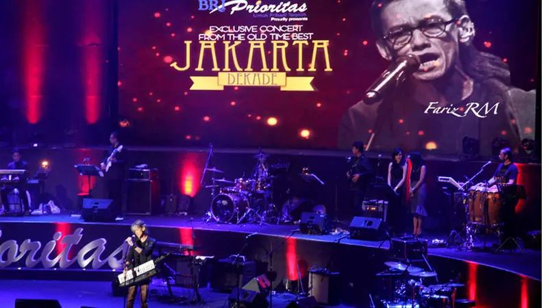 Konser Jakarta Dekade, Fariz RM: Mau Pensiun Tidak Boleh