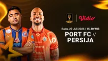 Piala Presiden - Port FC vs Persija di Vidio. (doc. vidio)