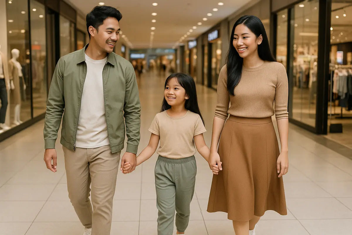 Smart Casual Outfit untuk Keluarga Muda di Tahun 2025 (Foto: Rizka Nur Laily via ChatGPT)