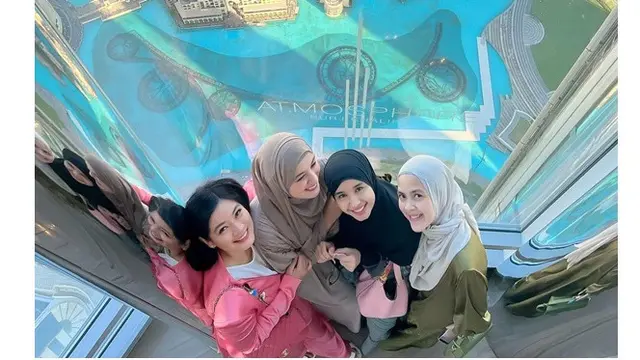 Tak Direncanakan, Ini 6 Momen Reuni Titi Kamal, Shireen Sungkar dan Laudya Cynthia Bella