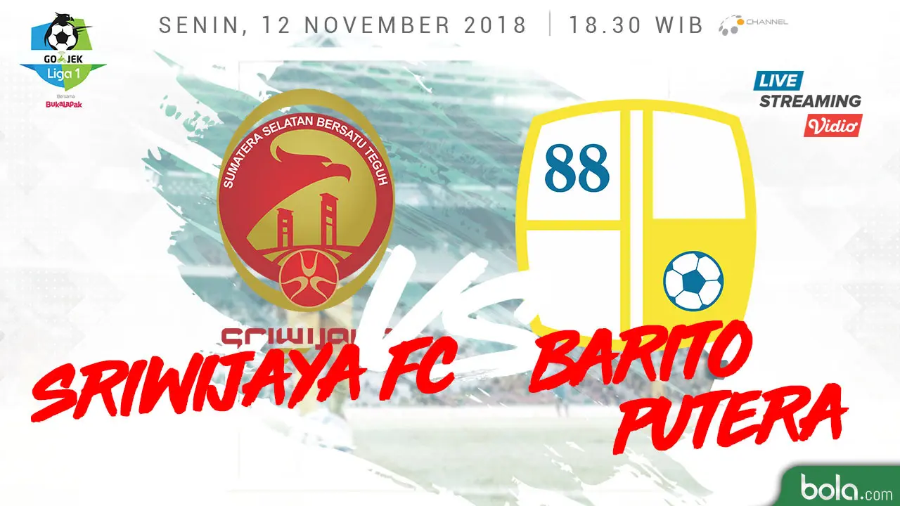 Sriwijaya FC Vs Barito Putera