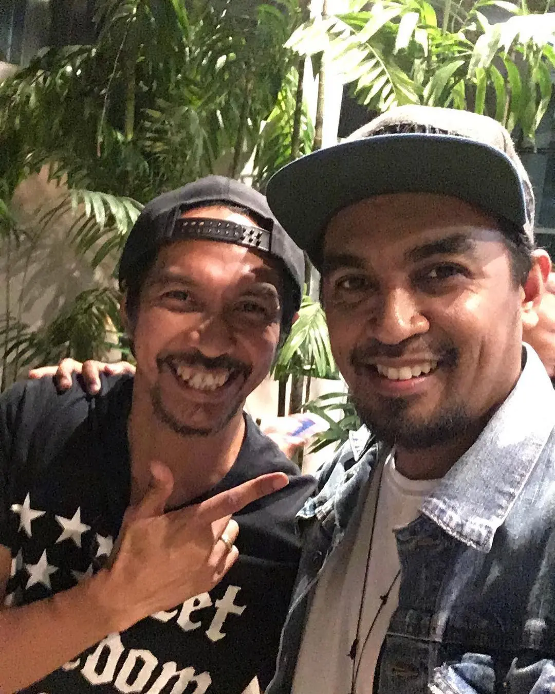 Glenn Fredly dan Ridho Slank. (Instagram - @glennfredly309)