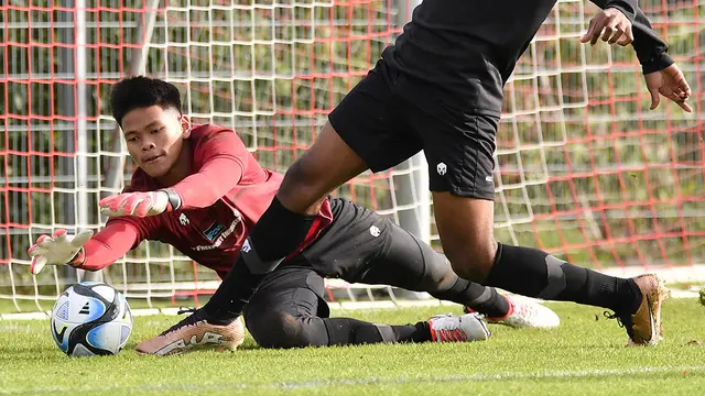 Foto: Menilik Latihan Para Penjaga Gawang Timnas Indonesia U-17 saat Pemusatan Latihan di Jerman