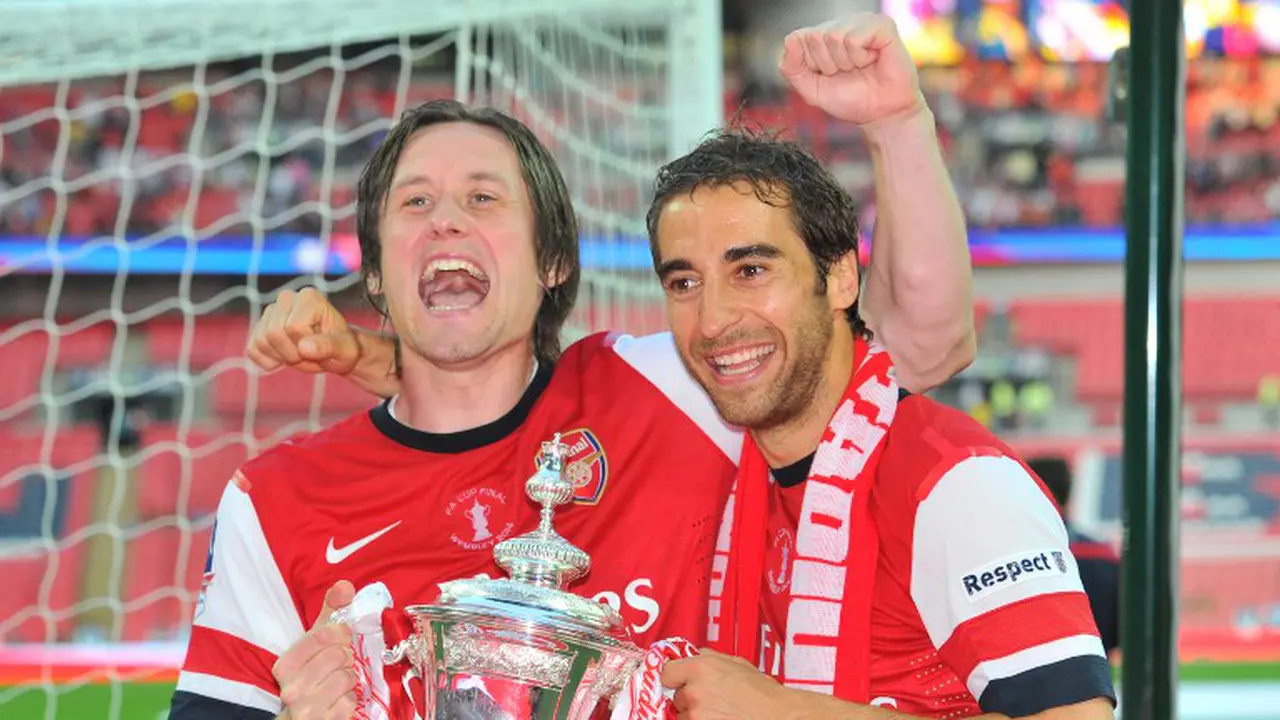 Tomas Rosicky & Mathieu Flamini