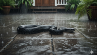 Apa yang Harus Dilakukan Jika Ular Muncul di Teras Setelah Hujan? Ini 7 Langkah Cepat Penanganan Aman