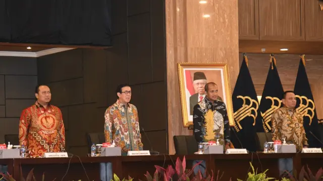 Kemenkumham terima opini WTP 14 kali berturut-turut. (Foto: Liputan6.com/Kemenkumham)