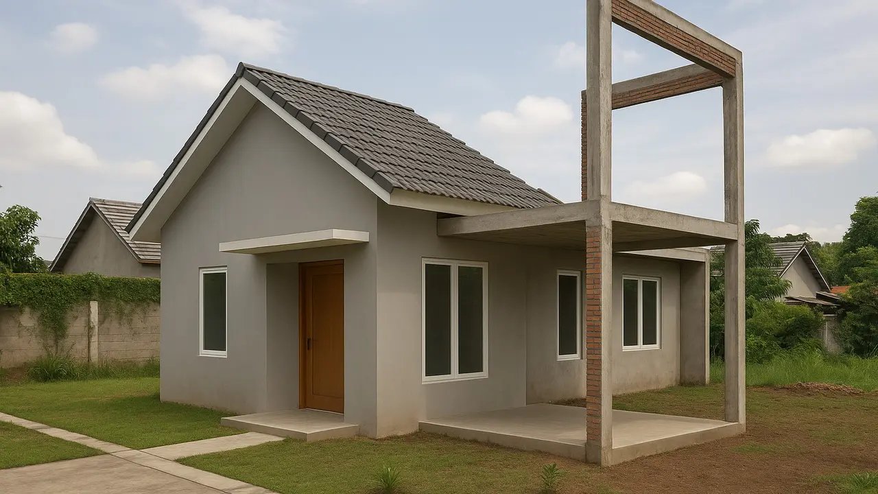Rumah Tumbuh (Foto: ChatGPT)